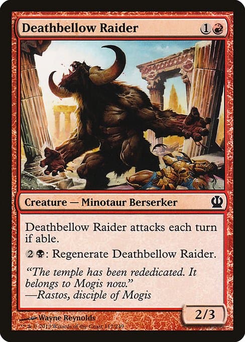 Deathbellow Raider 2013 Magic: The Gathering Theros