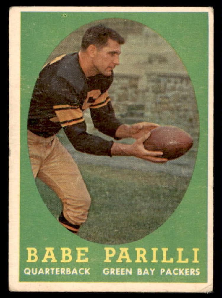 Babe Parilli 1958 topps