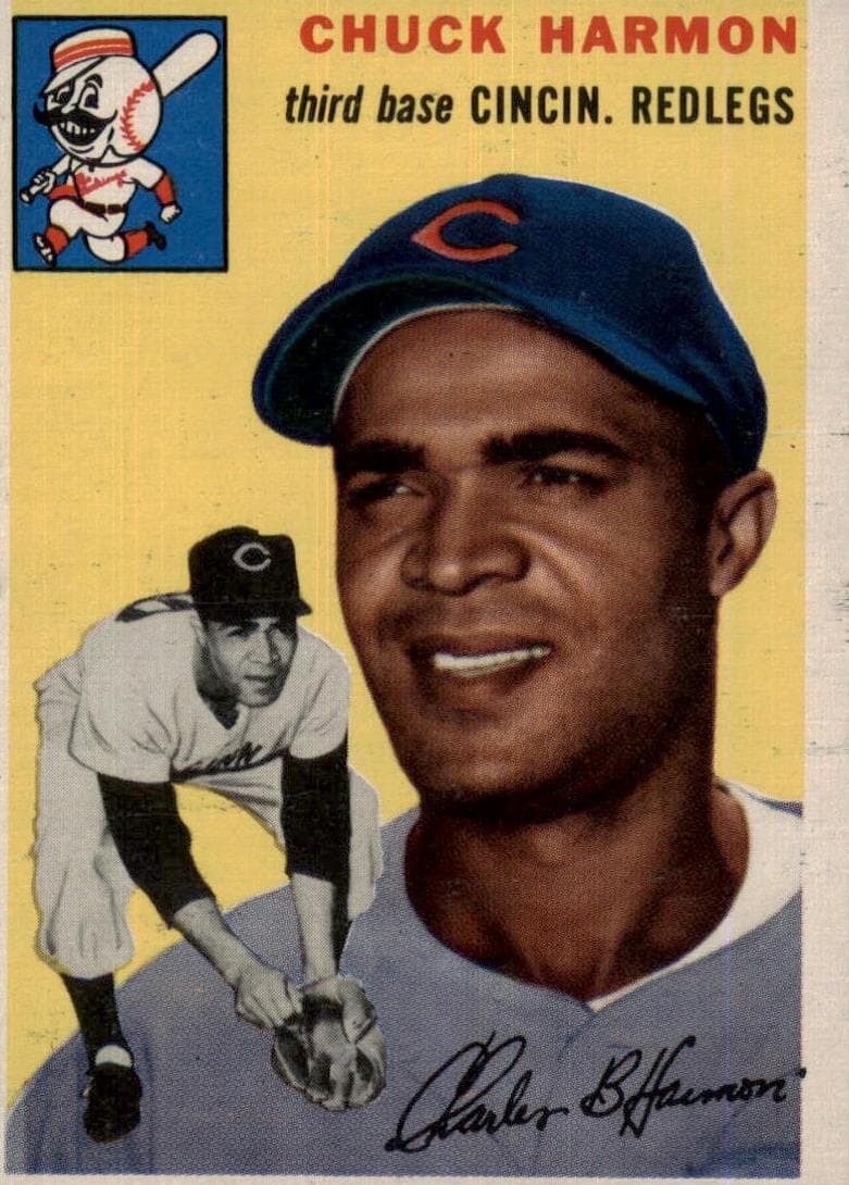 Chuck Harmon 1954 topps Topps