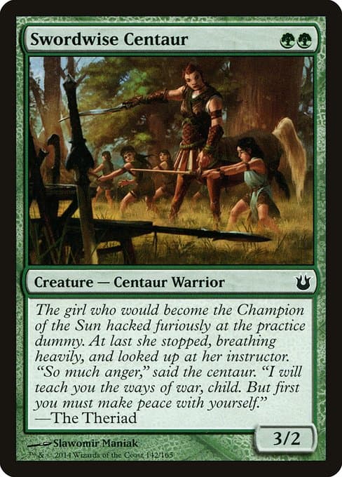 Swordwise Centaur 2014 Magic: The Gathering