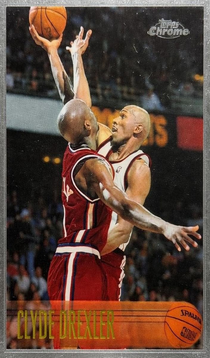 Clyde Drexler 1996 topps Chrome