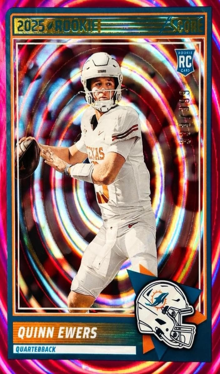 Quinn Ewers 2025 panini Score-A-Treat