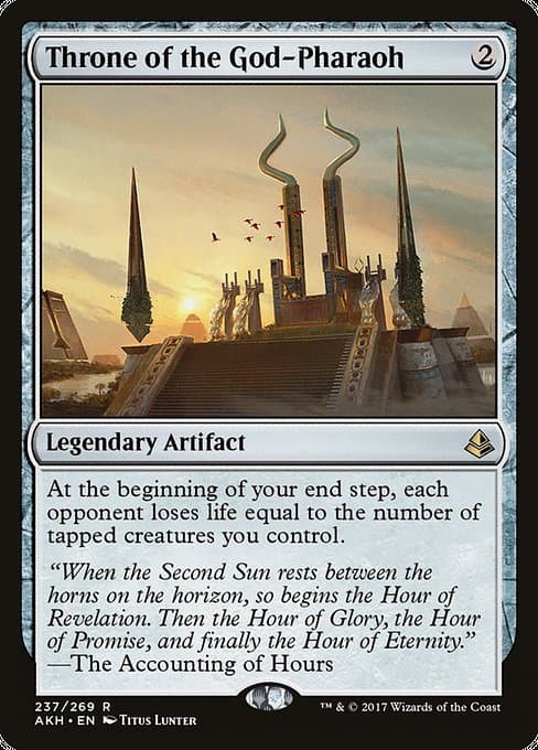 Throne of the God-Pharaoh 2017 Magic: The Gathering Amonkhet