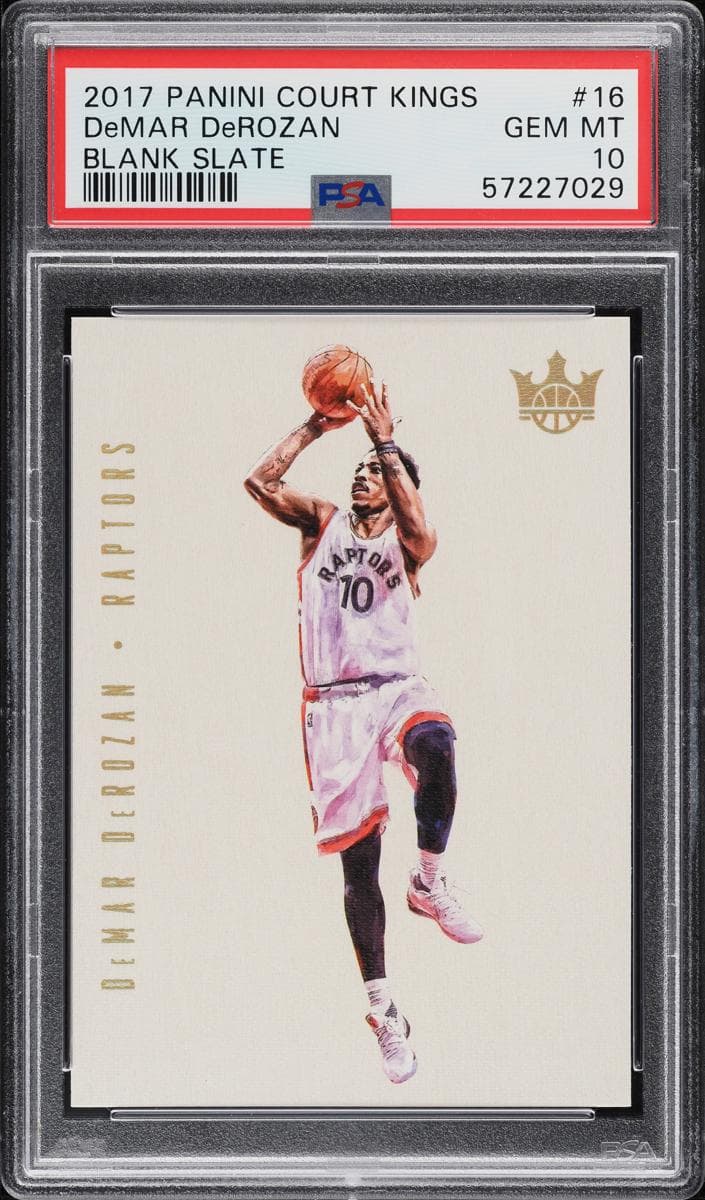 DeMar DeRozan 2017 panini