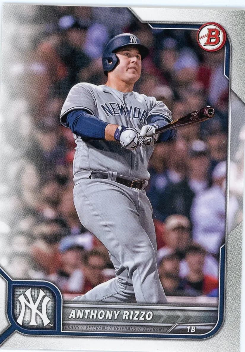 Anthony Rizzo 2022 bowman Bowman