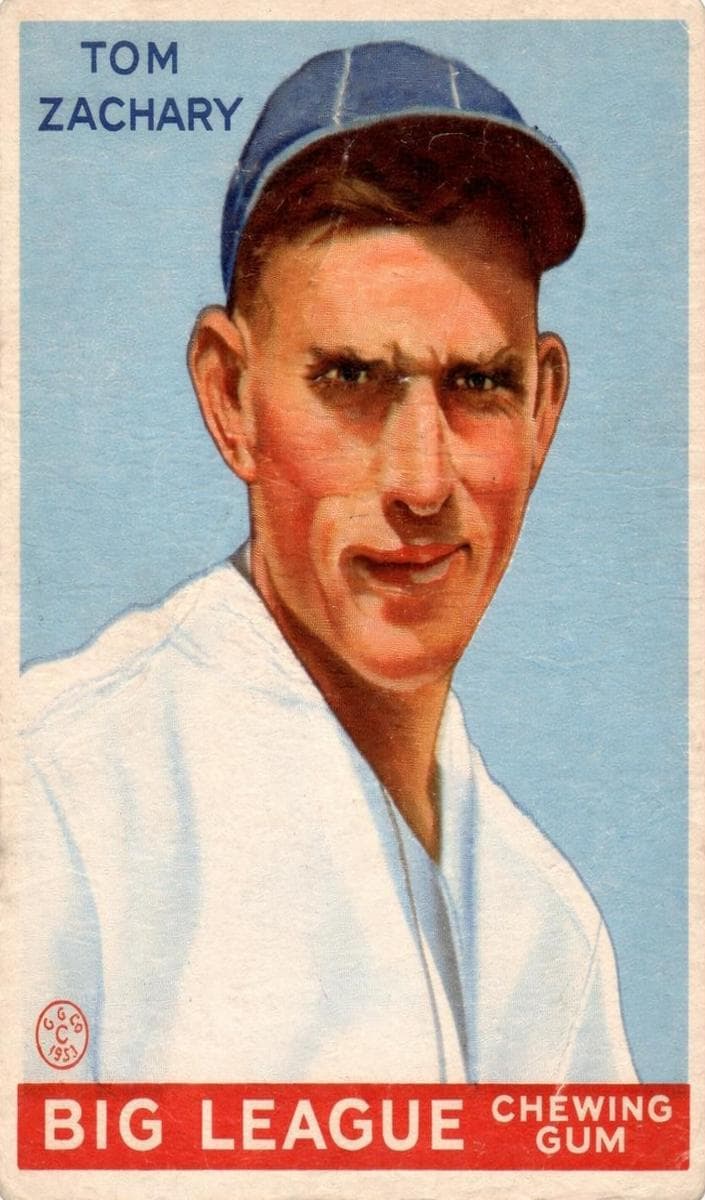 Tom Zachary 1933 unknown Goudey