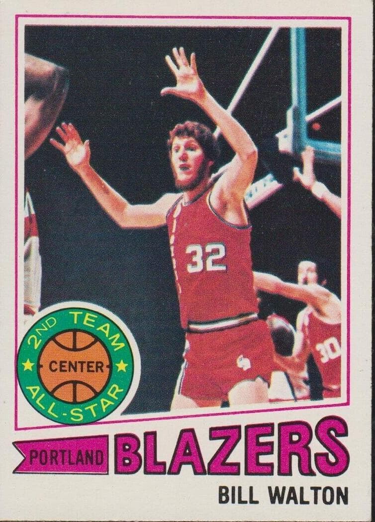 Bill Walton 1977 topps Topps