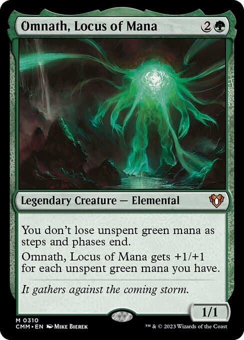 Omnath, Locus of Mana 2023 Magic: The Gathering Commander Masters
