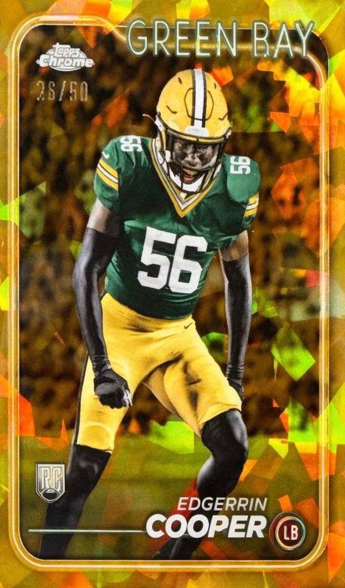Edgerrin Cooper 2024 topps Topps Chrome Sapphire Edition