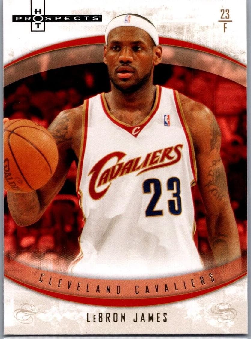 LeBron James 2007 fleer