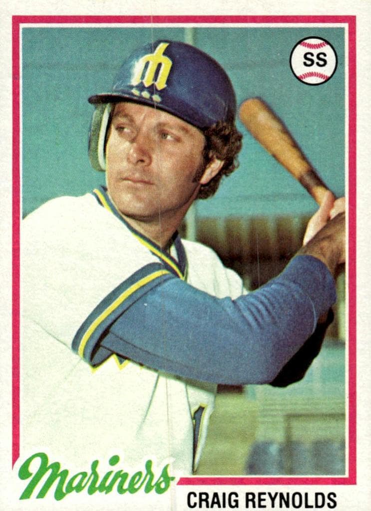 Craig Reynolds 1978 topps Topps