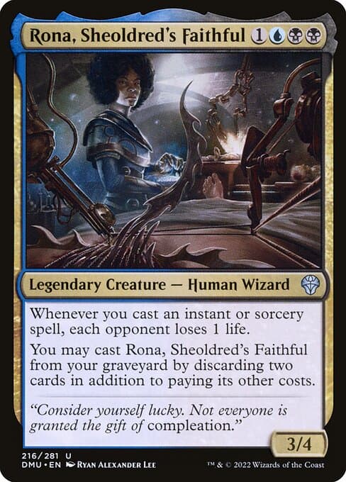 Rona, Sheoldred's Faithful 2023 Magic: The Gathering Multiverse Legends Halo