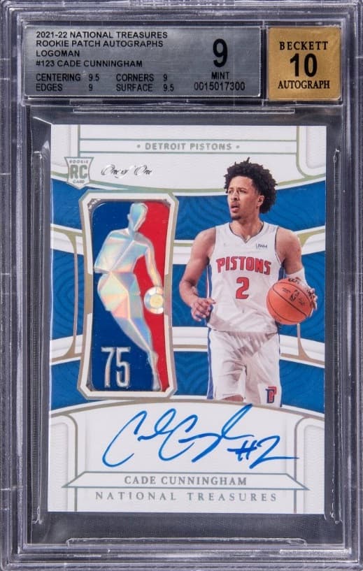 Cade Cunningham 2021 panini