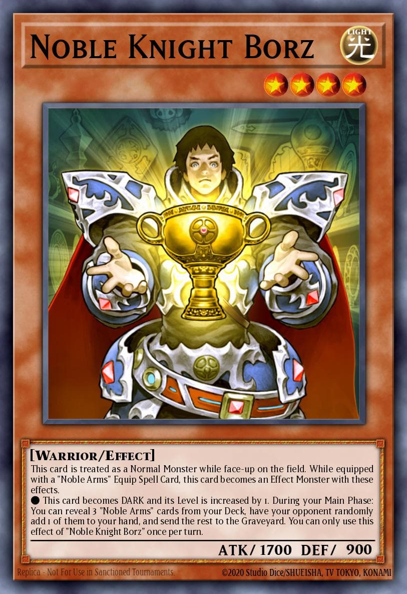 Noble Knight Borz 2022 Yu-Gi-Oh!
