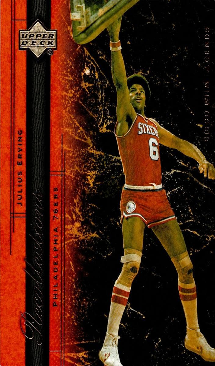 Julius Erving 1999 upper-deck Legends
