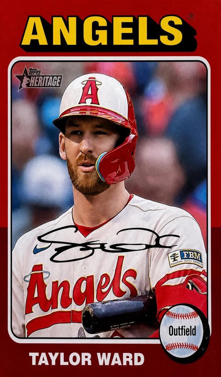 Taylor Ward 2024 topps Topps Heritage