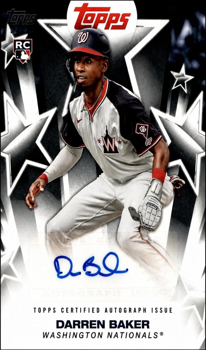 Darren Baker 2025 topps Topps
