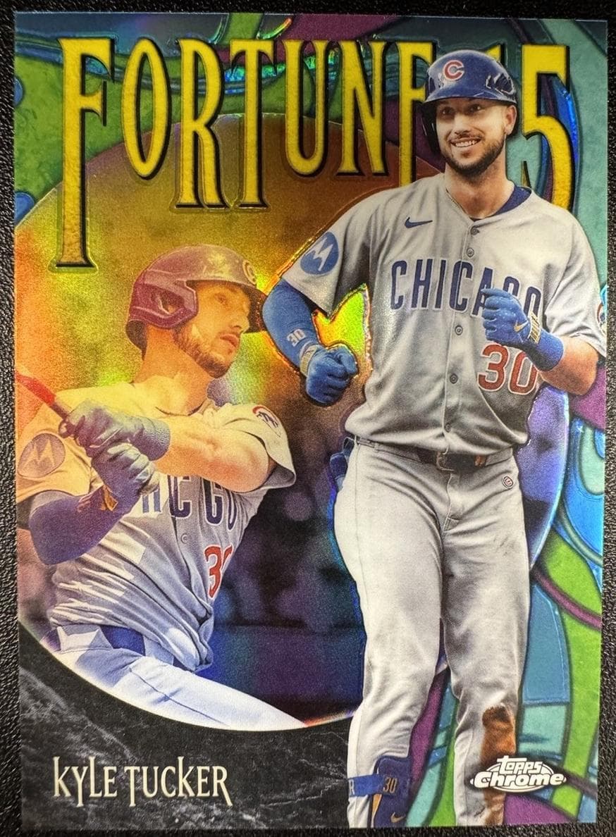 Kyle Tucker 2025 topps Topps Chrome Update