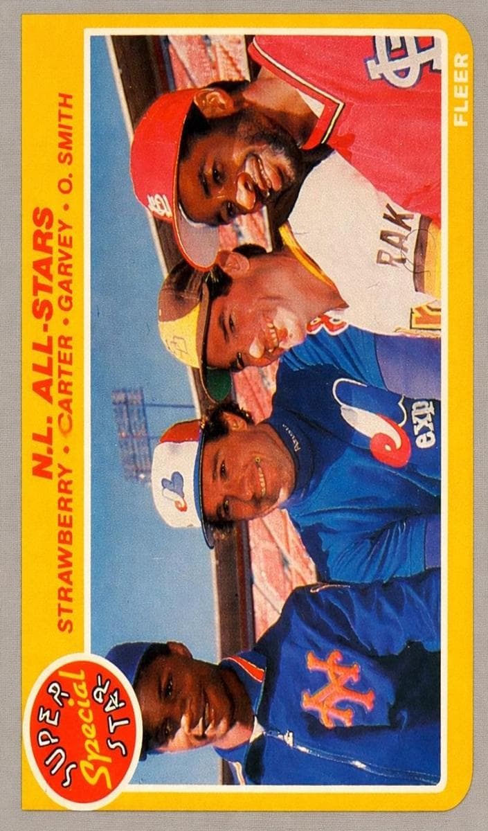N.L. All-Stars (Darryl Strawberry / Gary Carter / Steve Garvey / Ozzie Smith) #631