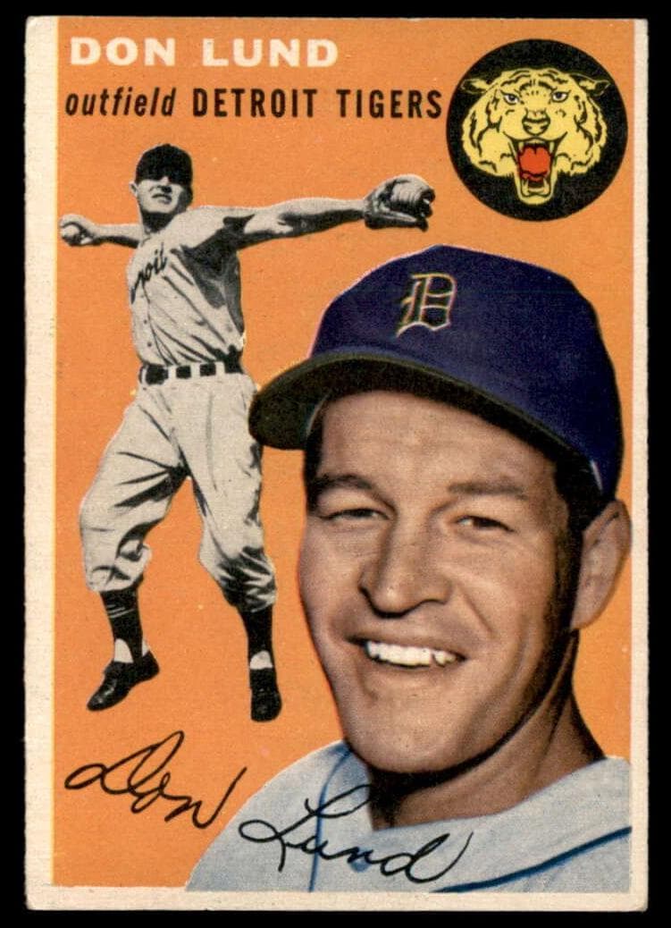 Don Lund 1954 topps Topps