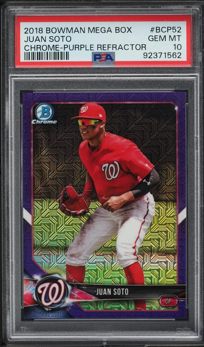 Juan Soto 2018 bowman