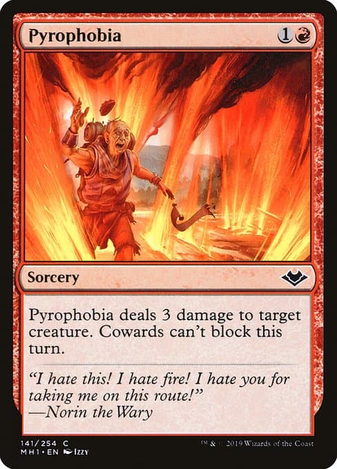 Pyrophobia 2019 Magic: The Gathering Modern Horizons