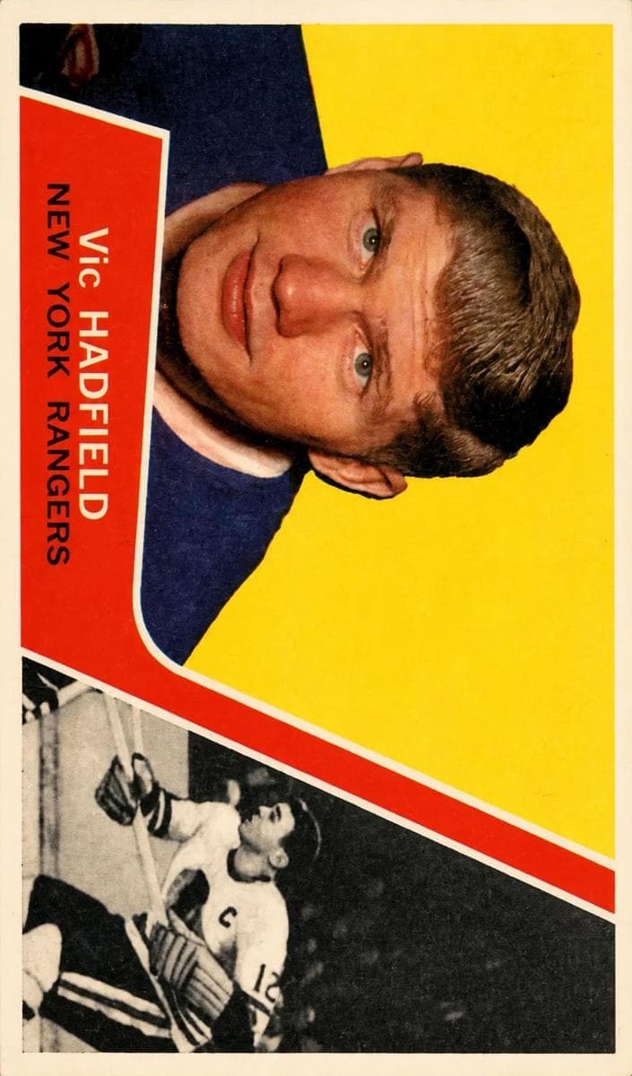 Vic Hadfield 1963 topps Topps