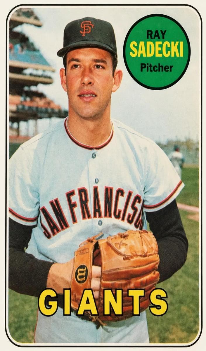 Ray Sadecki 1969 topps O-Pee-Chee
