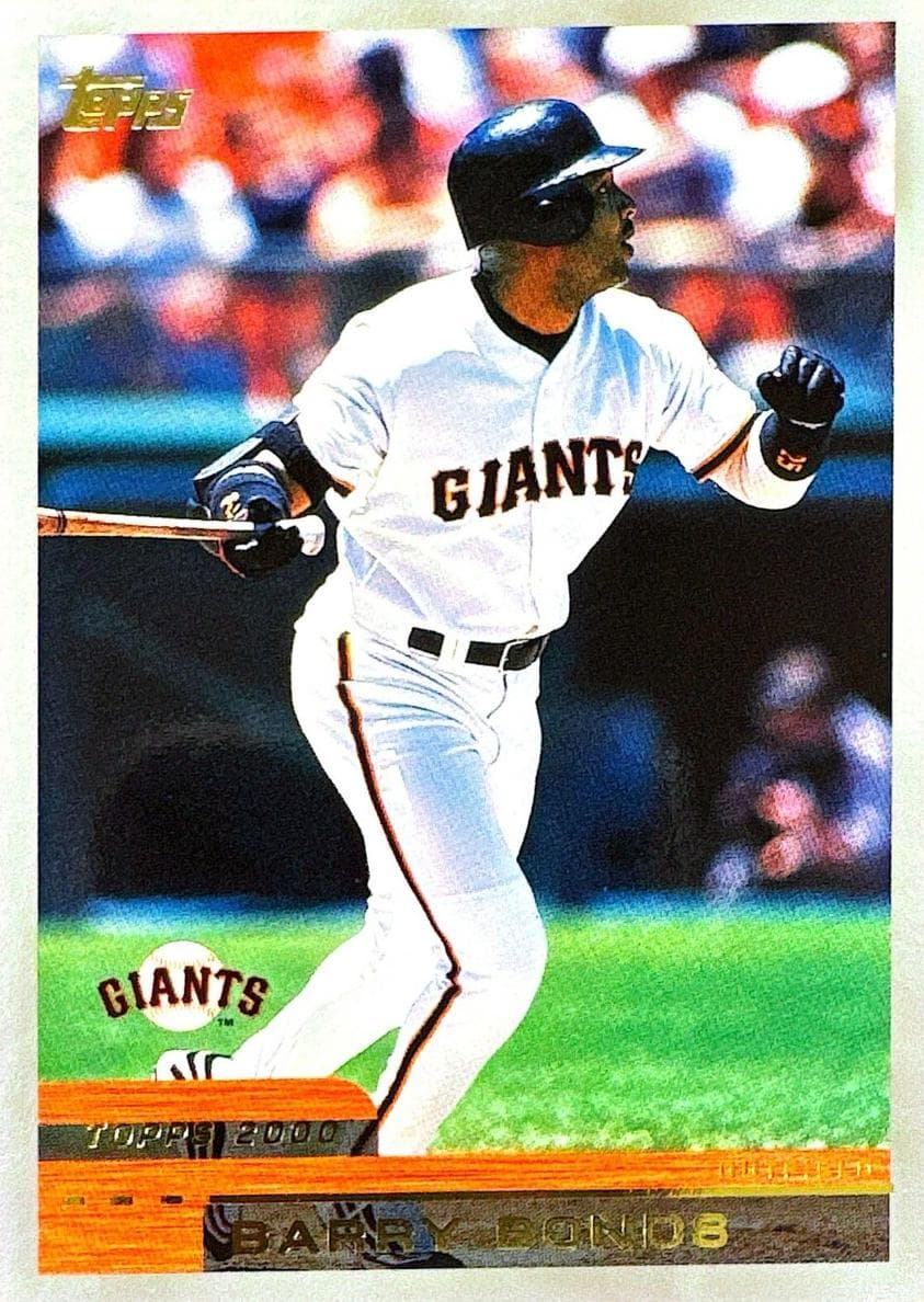 Barry Bonds 2000 topps Topps