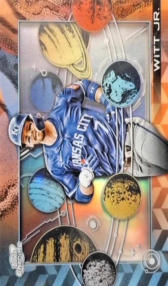 Bobby Witt Jr. 2025 topps Topps Cosmic Chrome