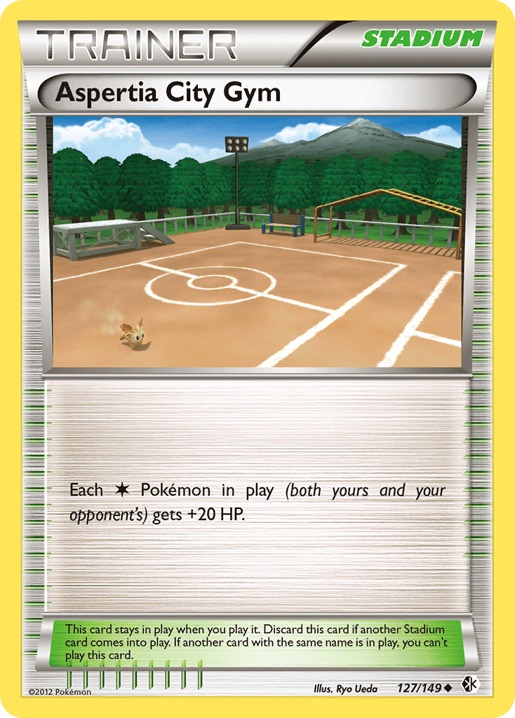 Aspertia City Gym 2012 Pokemon