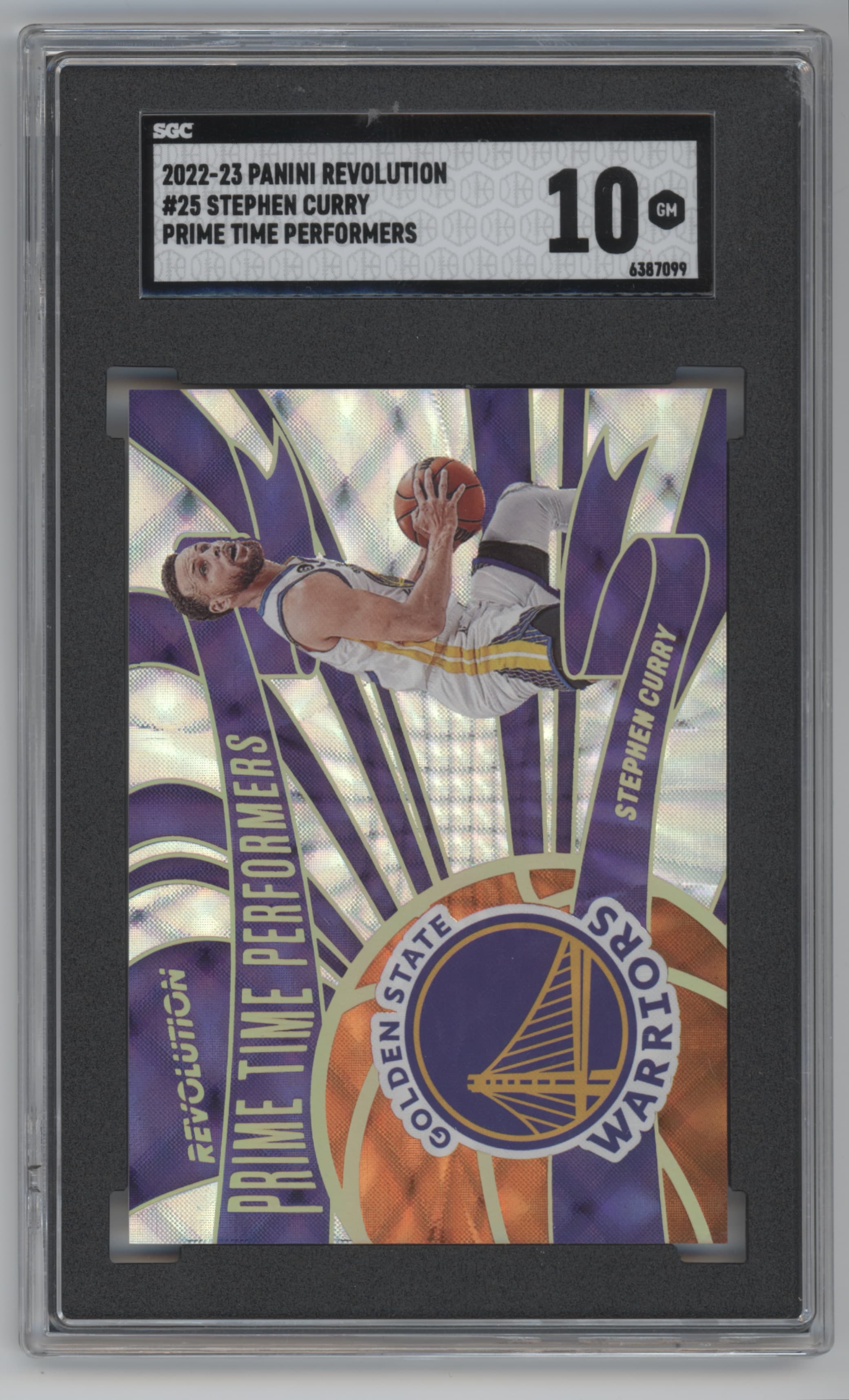 Stephen Curry 2022 panini Panini Revolution