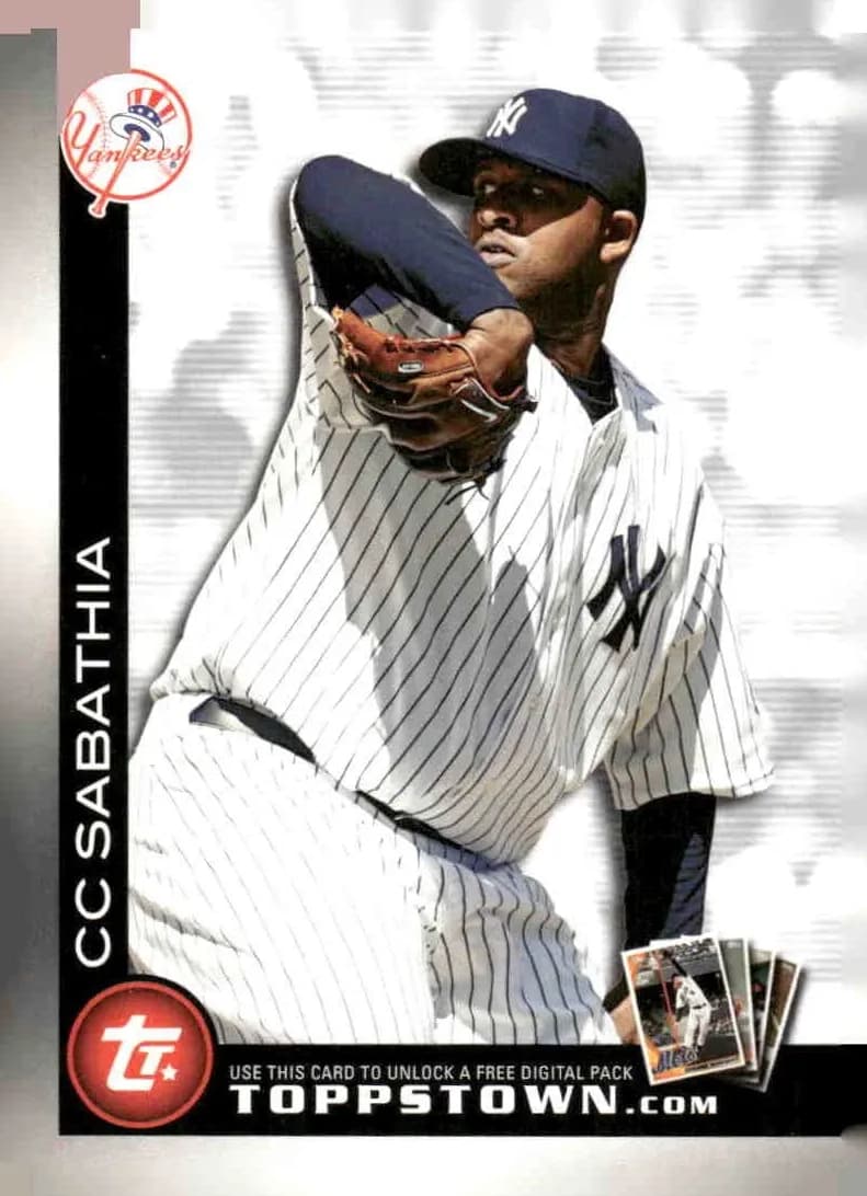 CC Sabathia 2010 topps Topps