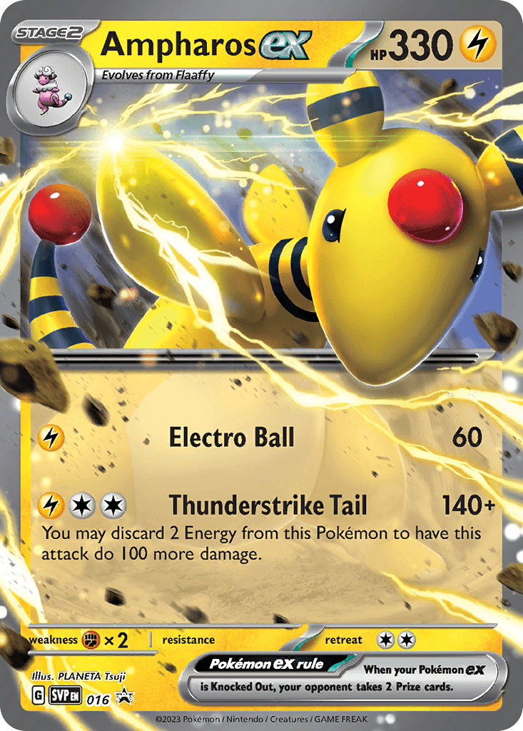 Ampharos ex Pokemon