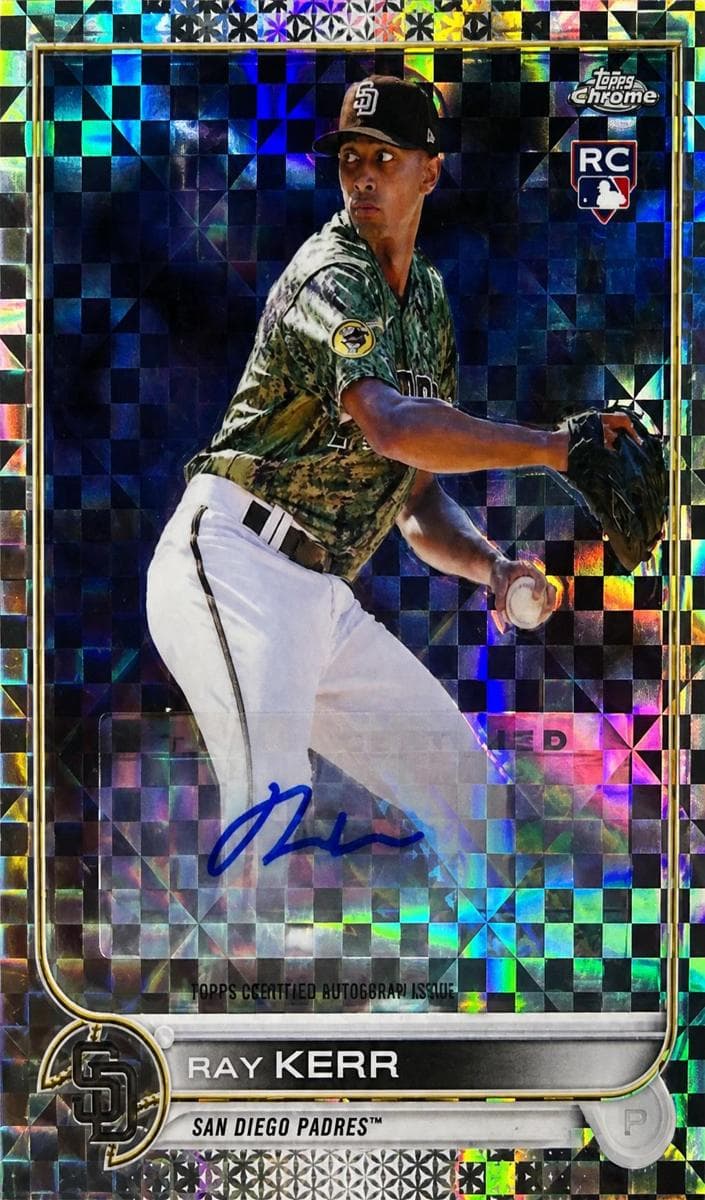 Ray Kerr trading card