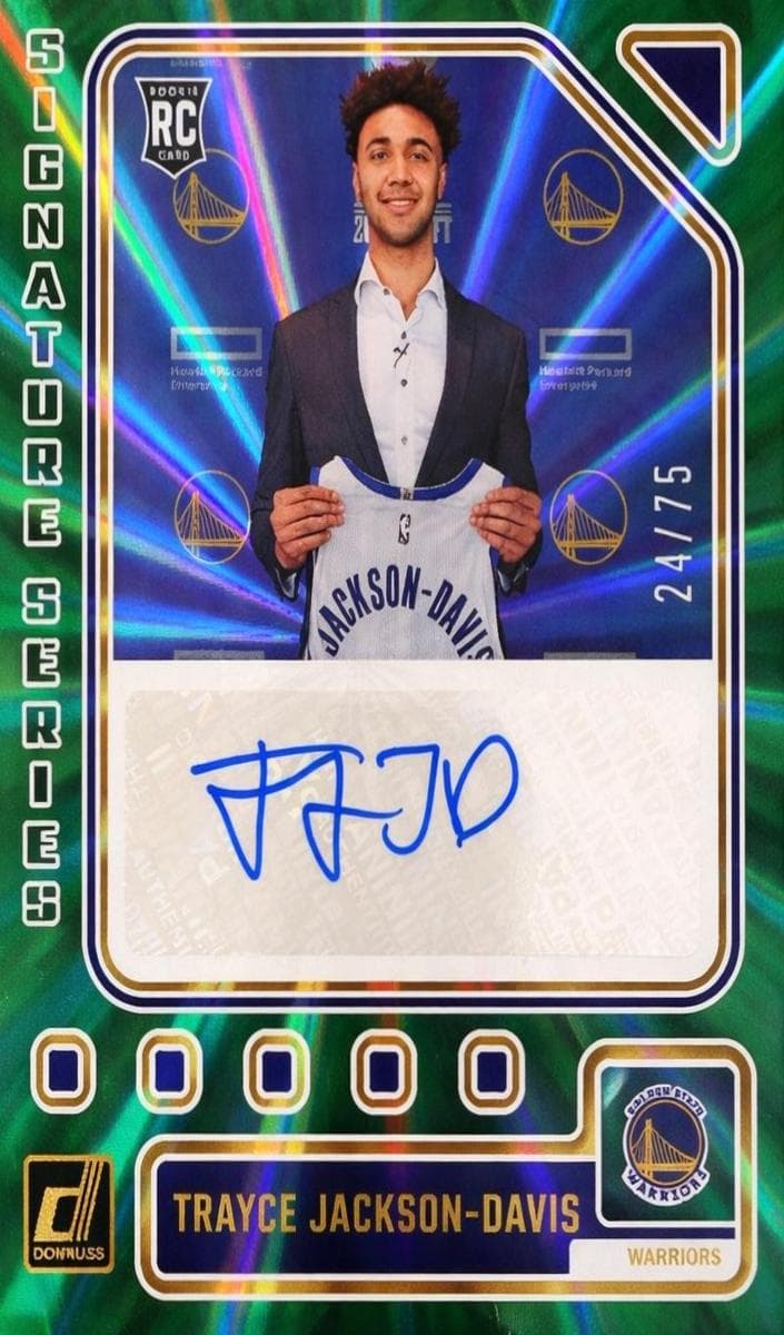 Trayce Jackson-Davis 2023 panini Donruss