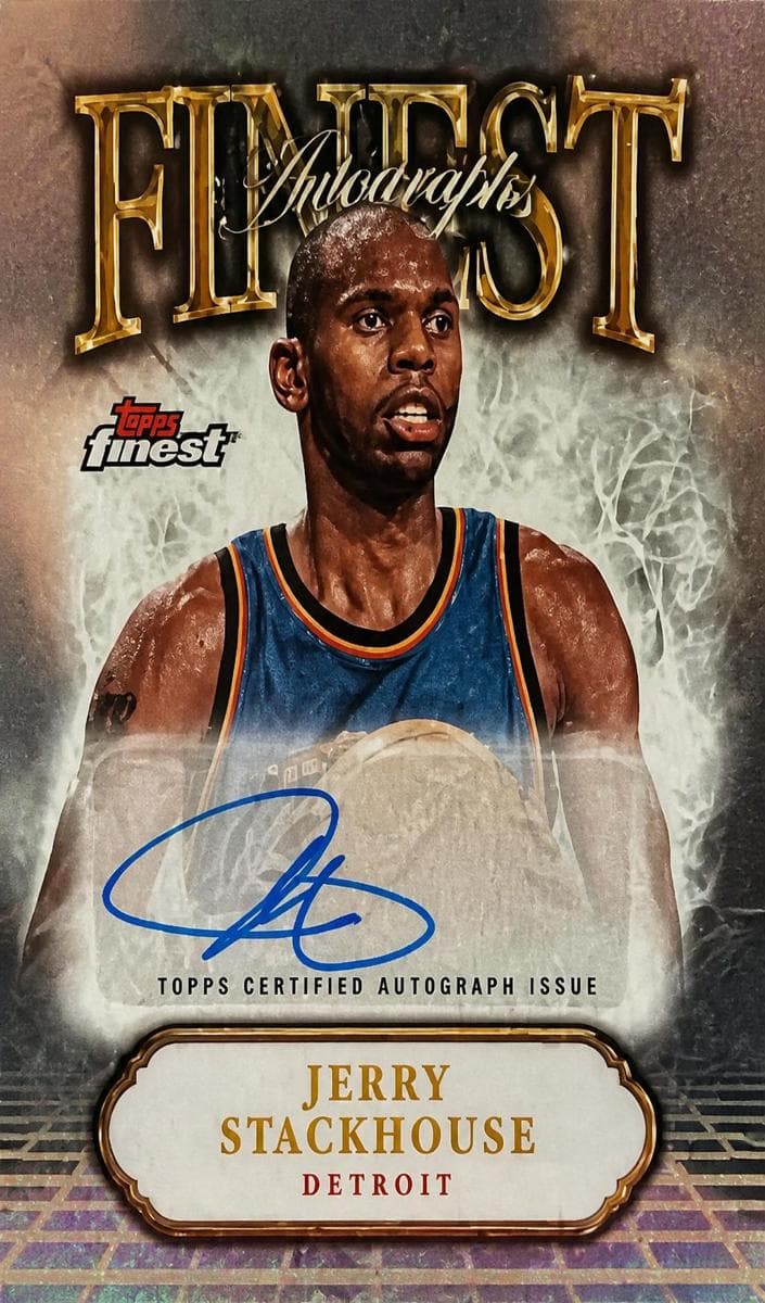 Jerry Stackhouse #FA-JST