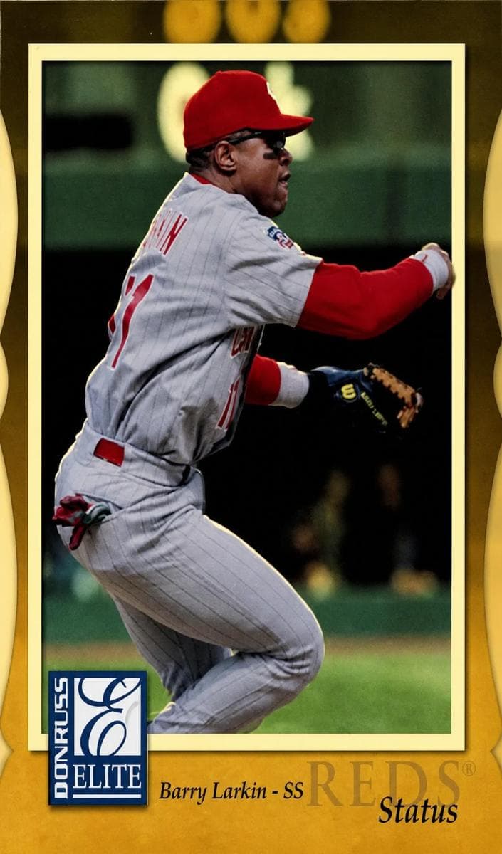 Barry Larkin 1998 panini Donruss Elite