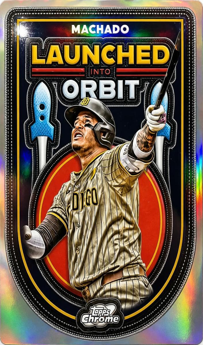 Manny Machado 2025 topps Topps Cosmic Chrome