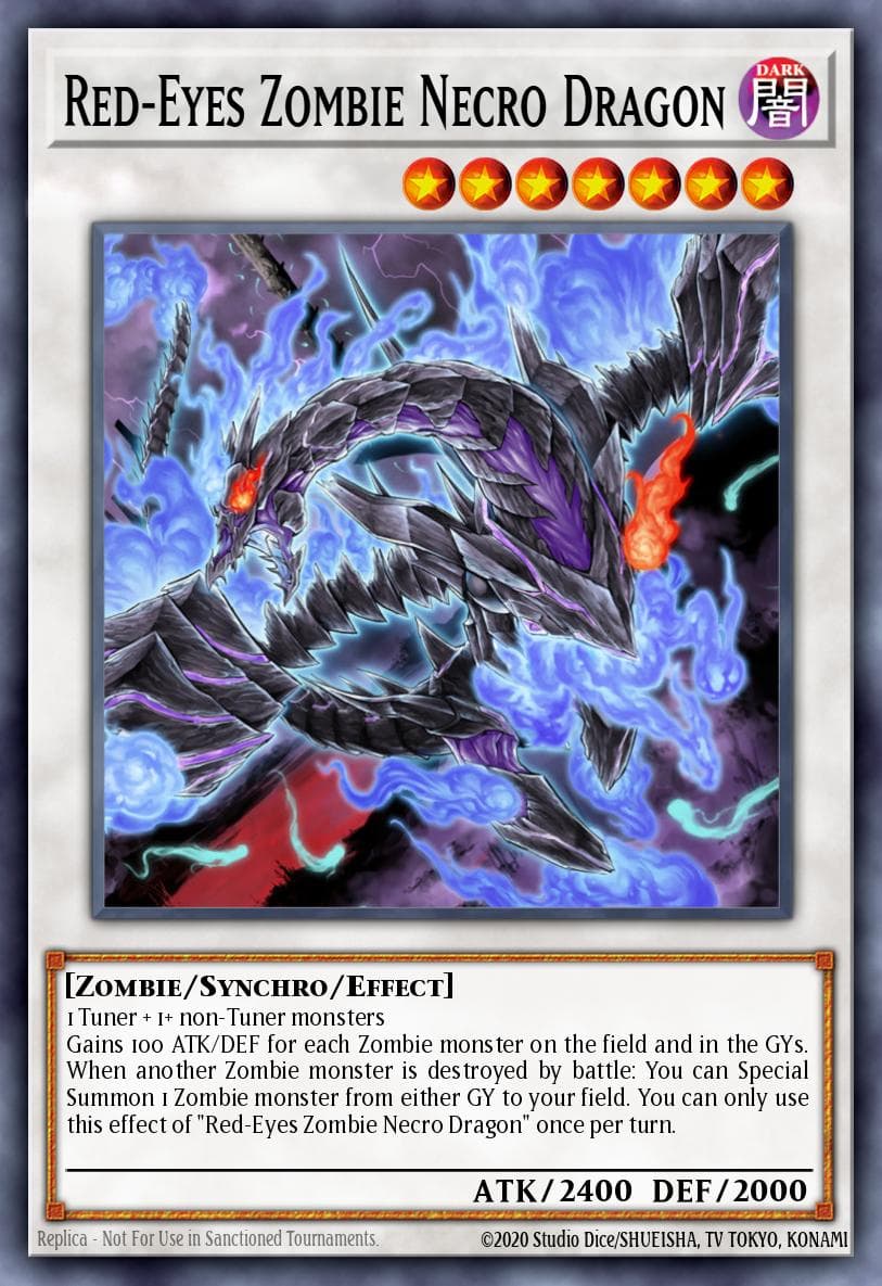 Red-Eyes Zombie Necro Dragon #SR07-EN041