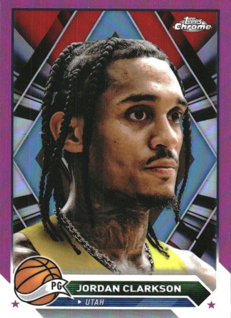 Jordan Clarkson 2023 topps Topps Chrome