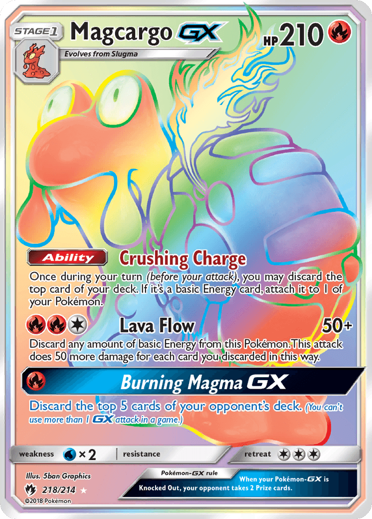 Magcargo GX #218