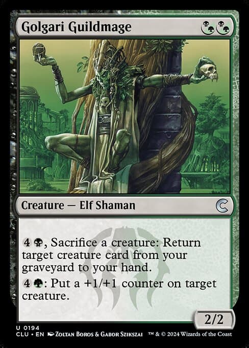 Golgari Guildmage 2024 Magic: The Gathering Ravnica Remastered
