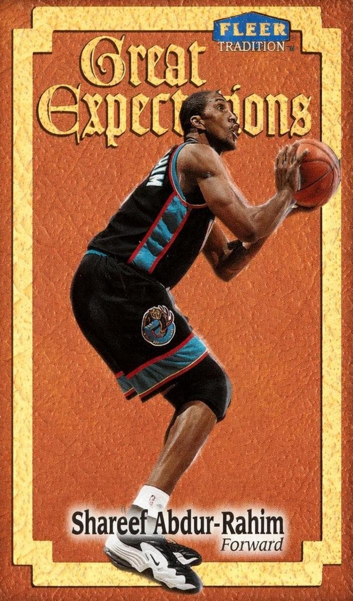 Shareef Abdur-Rahim 1998 fleer