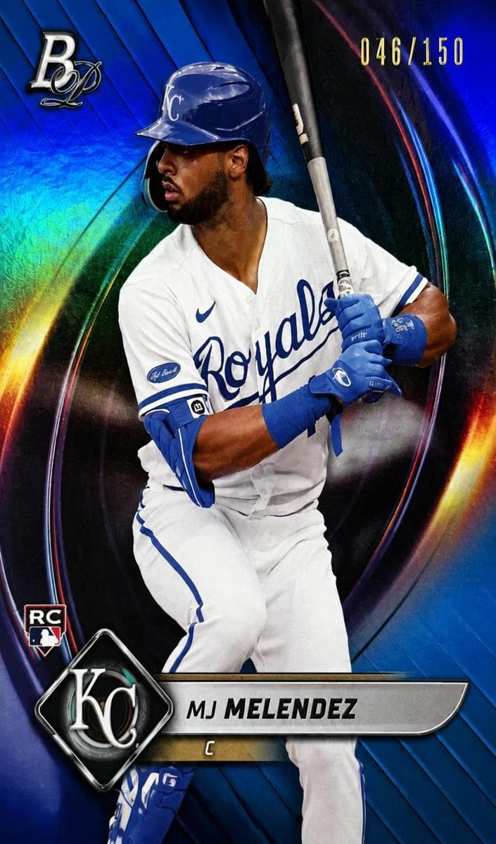 MJ Melendez 2022 bowman Bowman Platinum