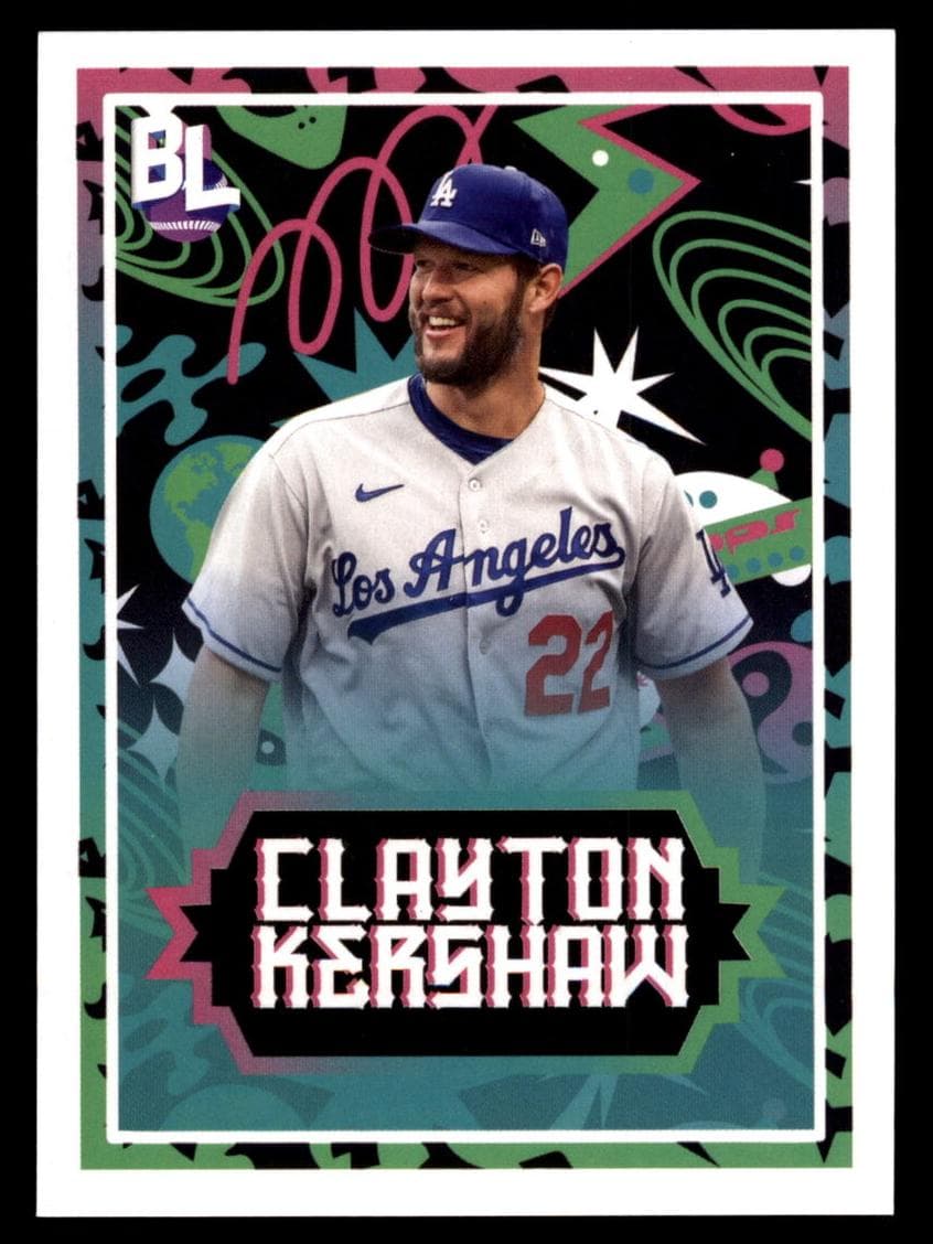 Clayton Kershaw 2023 topps Topps Big League