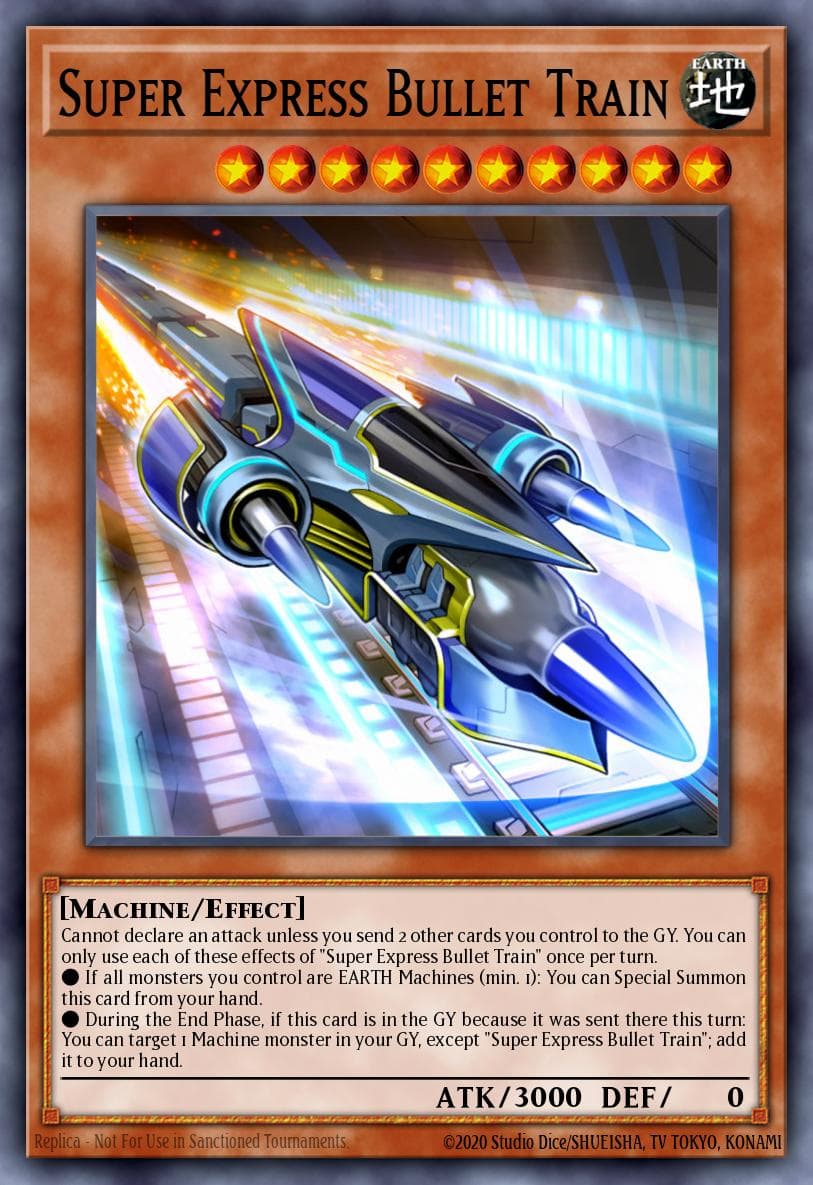 Super Express Bullet Train 2021 Yu-Gi-Oh! Maximum Gold: El Dorado