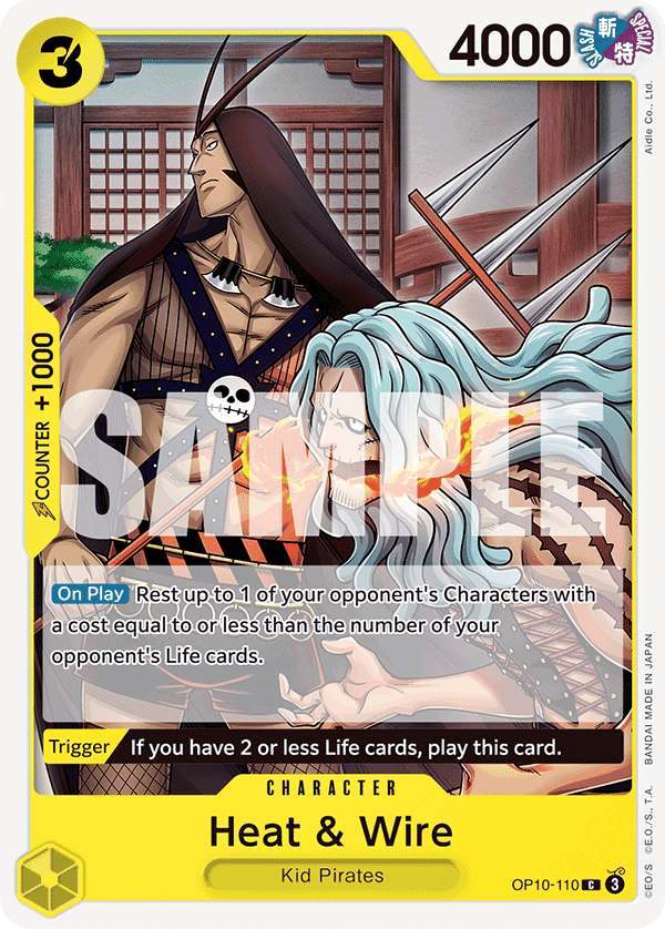 Heat & Wire 2025 One Piece Royal Blood