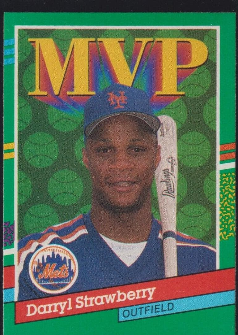 Darryl Strawberry 1991 panini Donruss