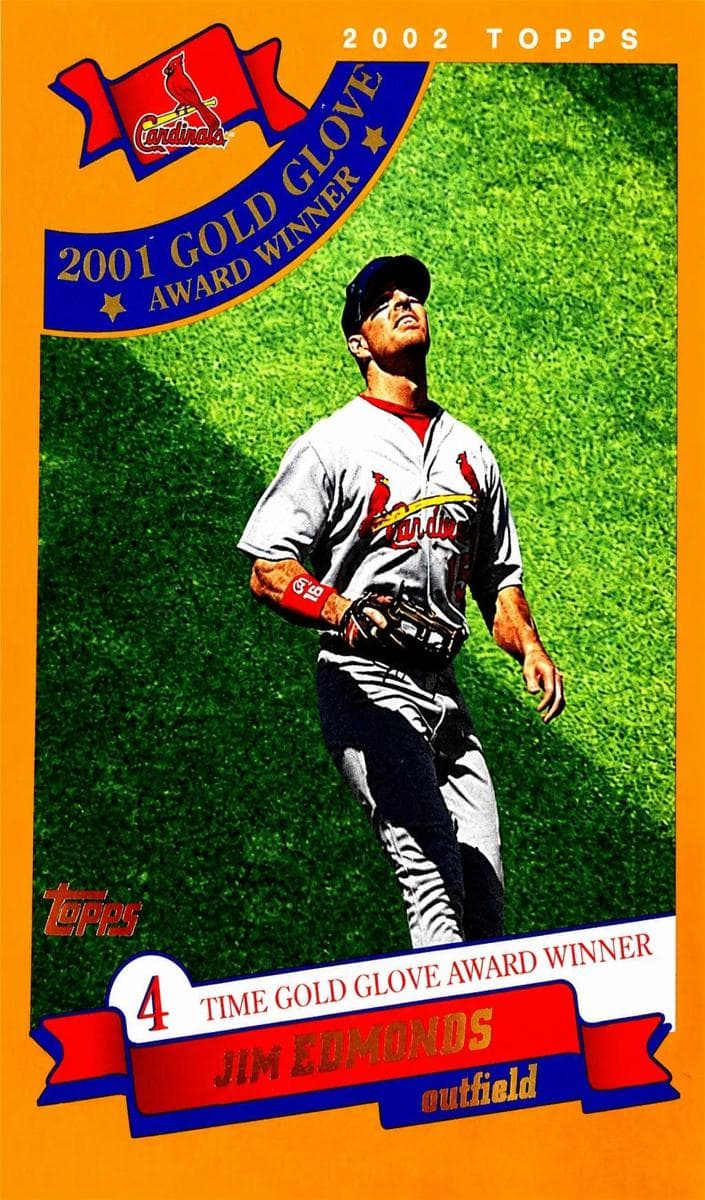 Jim Edmonds 2002 topps